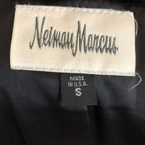 Neiman Marcus Vintage Black Winter Swing Coat - Picture 6 of 7